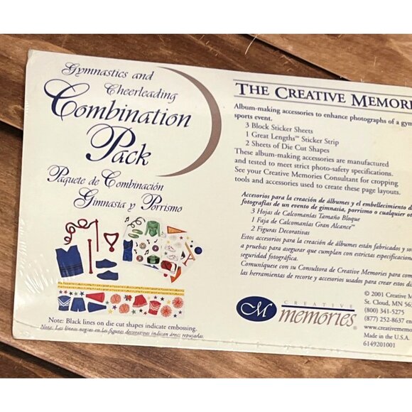 CREATIVE MEMORIES GYMNASTICS & CHEERLEADING PACK STICKERS & DIE CUTS 6149201001 - Picture 3 of 6